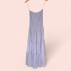 Scoop Women's Strapless Lavender Maxi Dress Size M New with Tags